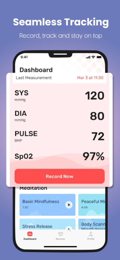 PressurePeace: BP Tracker 1.1.1 Screenshot