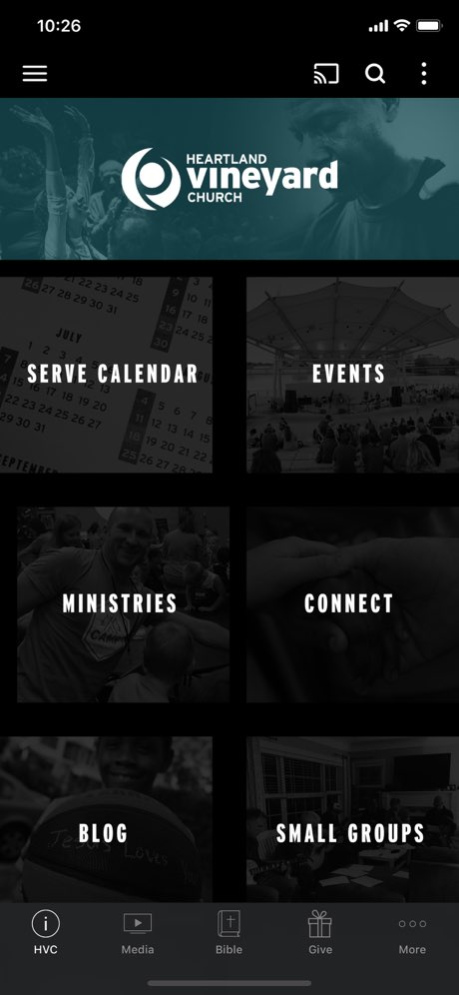 Heartland Vineyard Church 6.21.3 Screenshot