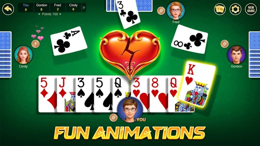 Hearts: Classic Card Game 1.0.3 Screenshot