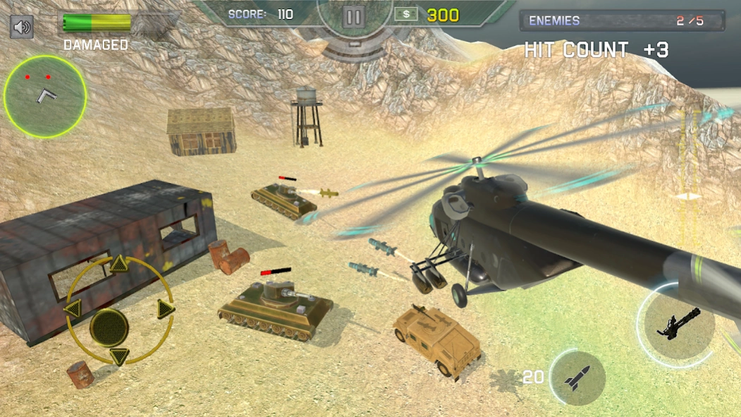 Helicopter Gunship Air Strike 0.1.1 Screenshot