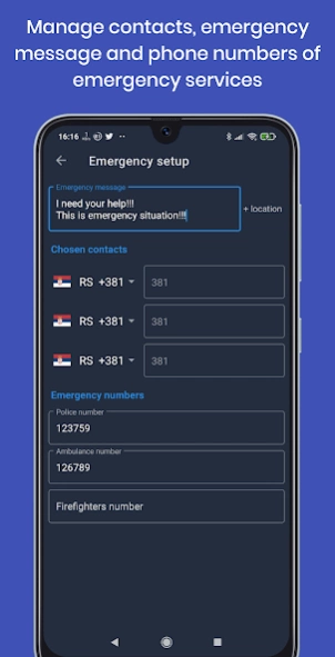 Help Me SOS: Emergency 1.3.8 Screenshot