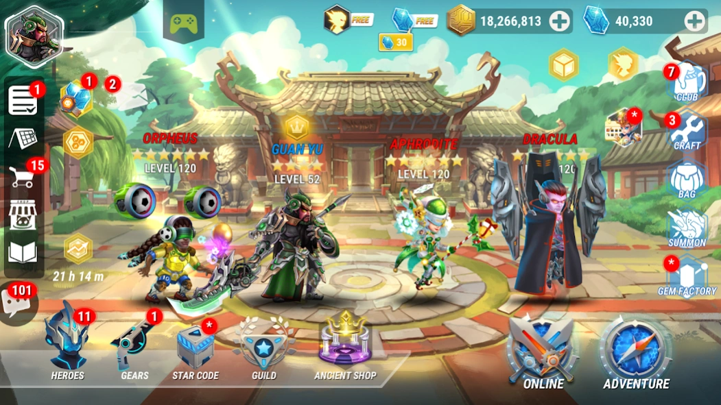 Heroes Infinity Premium 1.38.2 Screenshot