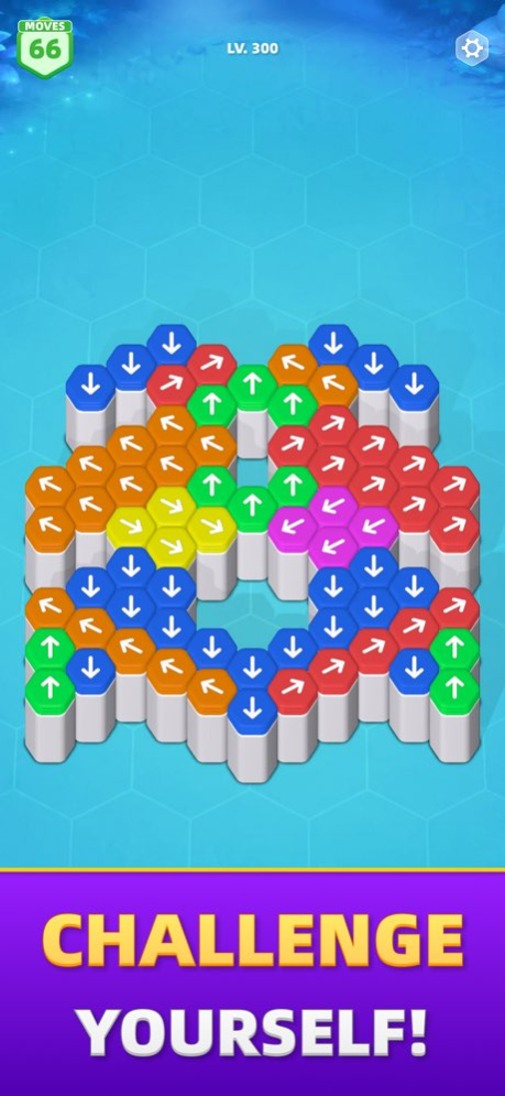 Hex Arrow - Color Hexa Away 1.0.3 Screenshot