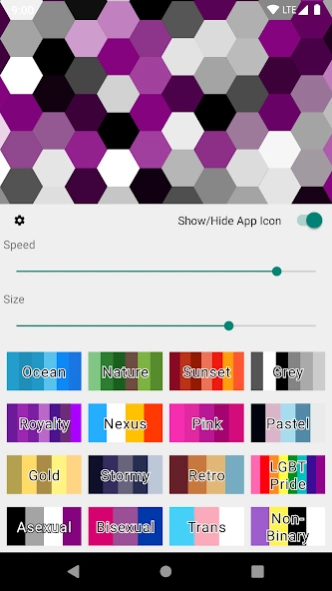 Hex Live Wallpaper 2.0.2 Screenshot