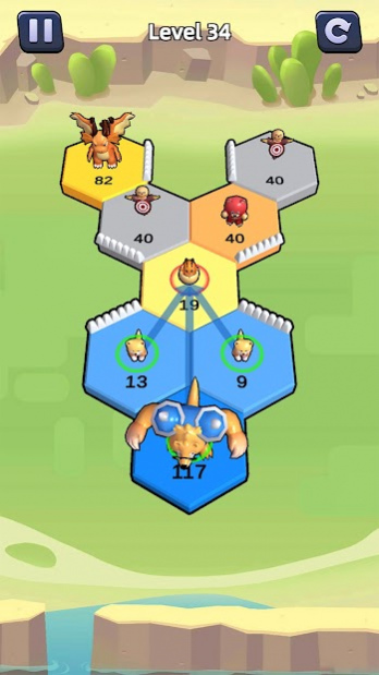 Hexa war - Conquer the World 1.111 Screenshot