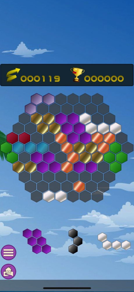HexBlokz, hexa puzzle game 5.42 Screenshot