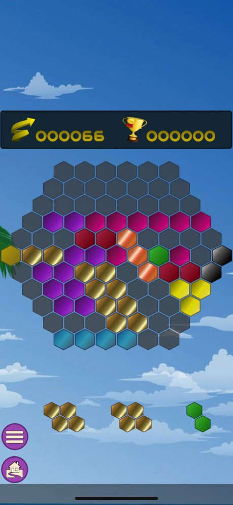 HexBlokz, hexa puzzle game 5.42 Screenshot