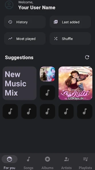 Hi-Fi Music Player 1.6.1 Screenshot