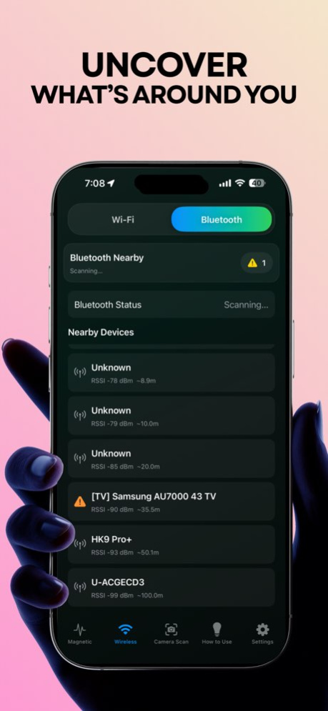 Hidden Camera Detector: ScanIT 1.3 Screenshot