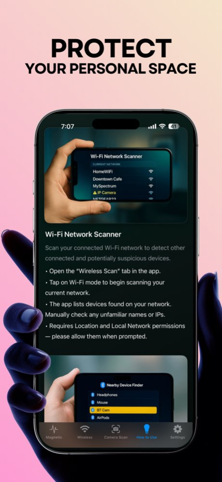Hidden Camera Detector: ScanIT 1.3 Screenshot