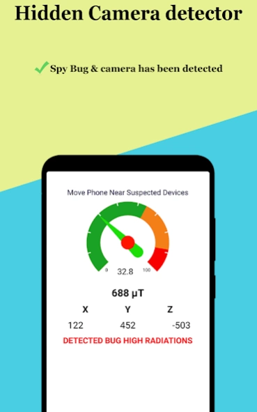 Hidden Camera Detector Finder  Screenshot