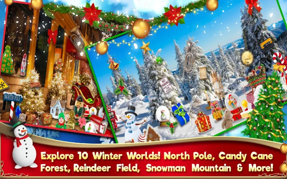Hidden Object Christmas Puzzle 2.39 Screenshot