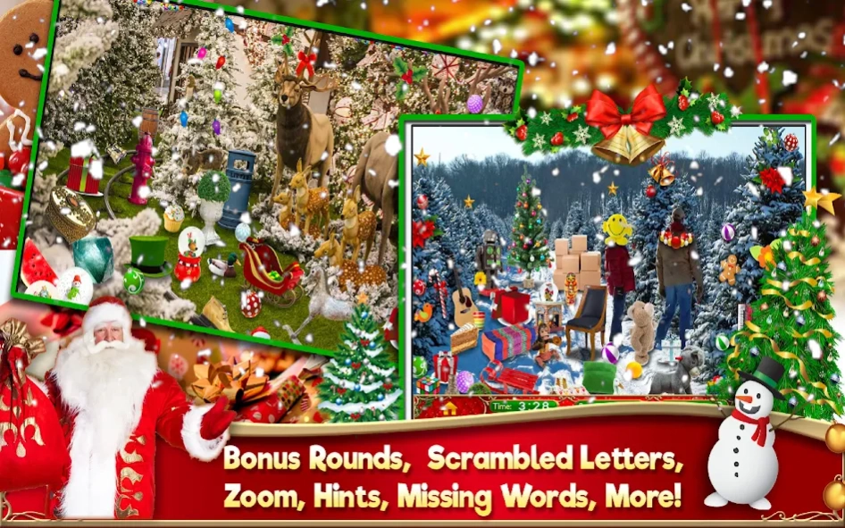Hidden Object Christmas Puzzle 2.39 Screenshot