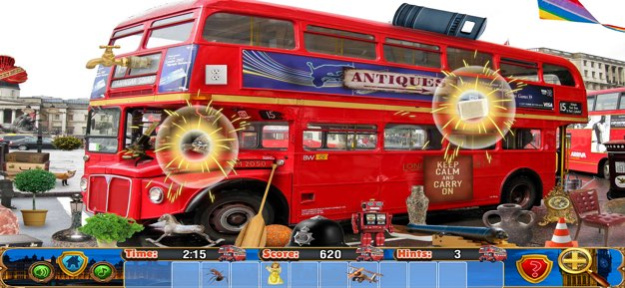 Hidden Objects London Spy Time 1.7 Screenshot