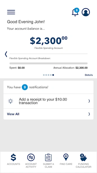 Highmark Blue Shield $pending 24.11.00 Screenshot