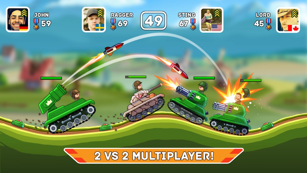 Hills of Steel 8.8.2 Screenshot
