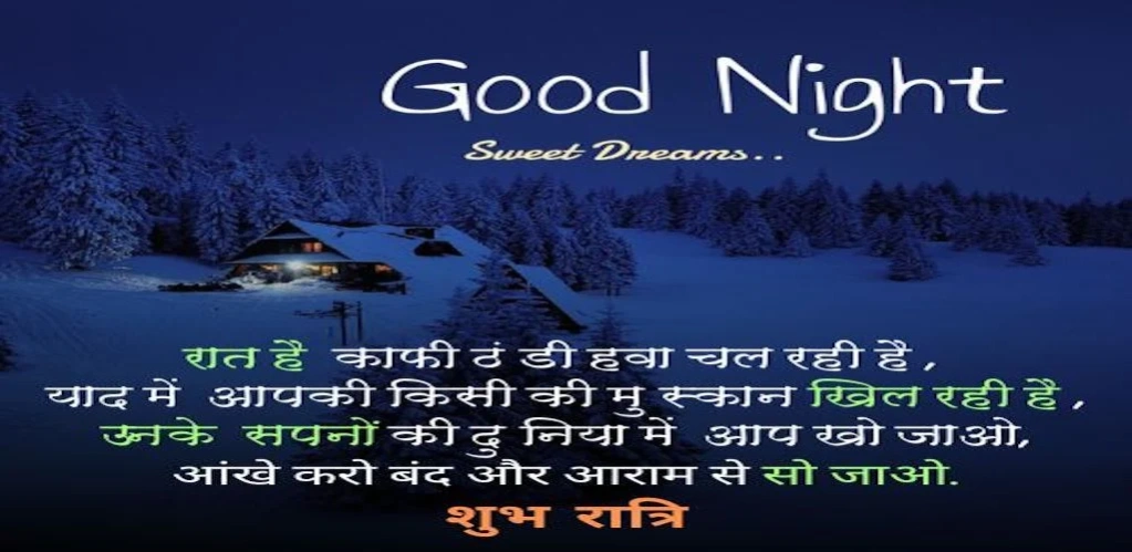Hindi Good Night Wishes  Screenshot