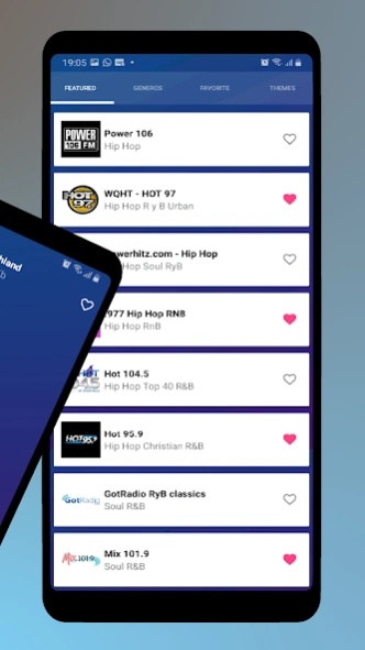 HipHop Rap R&B Radio 2.4 Screenshot