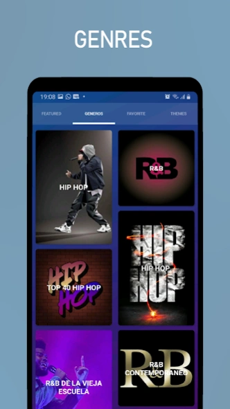 HipHop Rap R&B Radio 2.4 Screenshot