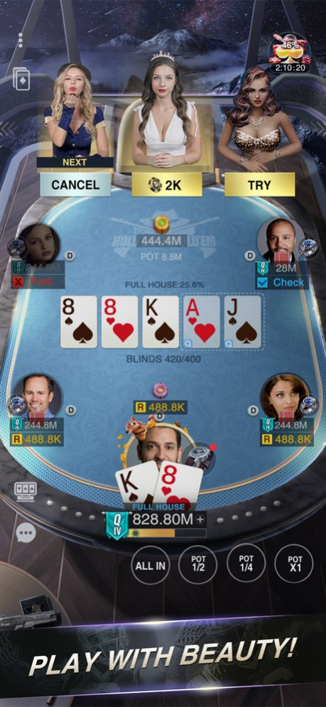 Holdem or Foldem: Texas Poker 2.3.7 Screenshot