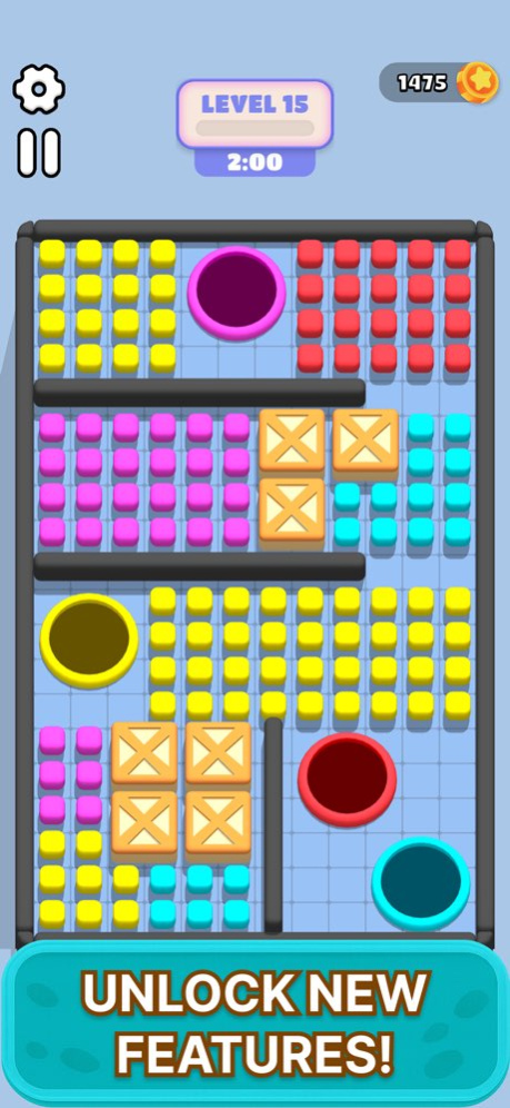 Hole Slide! Blocks Fall 1.0.3 Screenshot