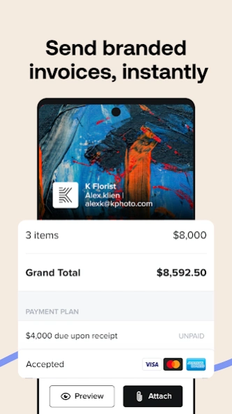 HoneyBook - Small Business CRM 1.74.0 Screenshot