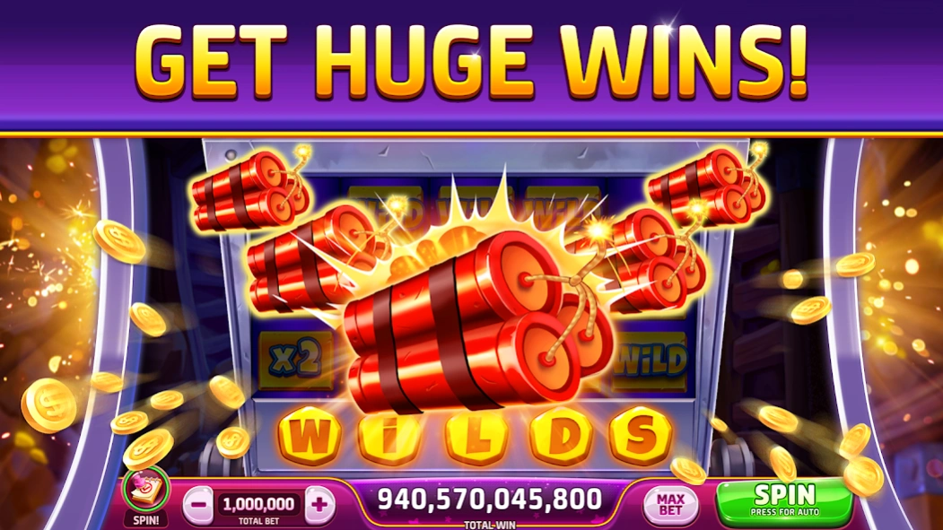 Hoppin Cash(TM) Slots Casino 1.4.3 Screenshot