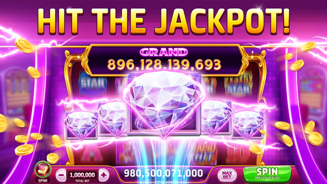 Hoppin Cash(TM) Slots Casino 1.4.3 Screenshot
