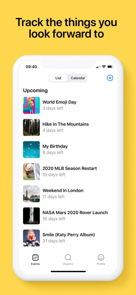 Horizon: Countdown Calendar 0.14 Screenshot
