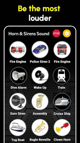 Air Horn Sound - Siren Sounds 3.5.1 Screenshot