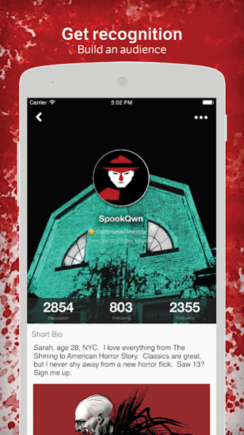 Horror Amino 3.4.33514 Screenshot