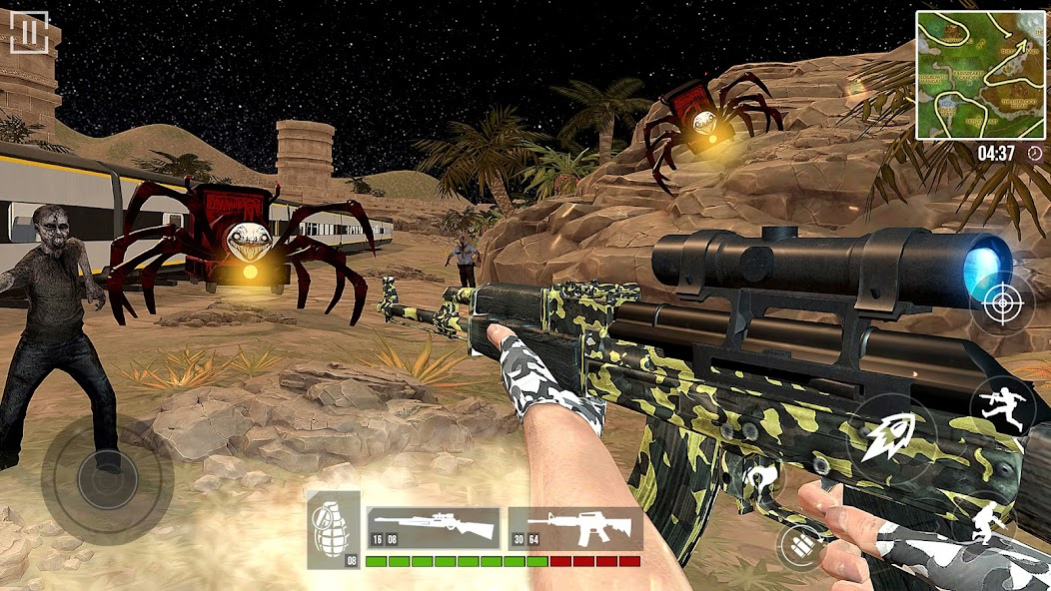 Spider Train Survival Horror 3 Screenshot