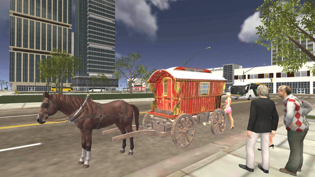 Horse Coach Simulator 3D  Screenshot