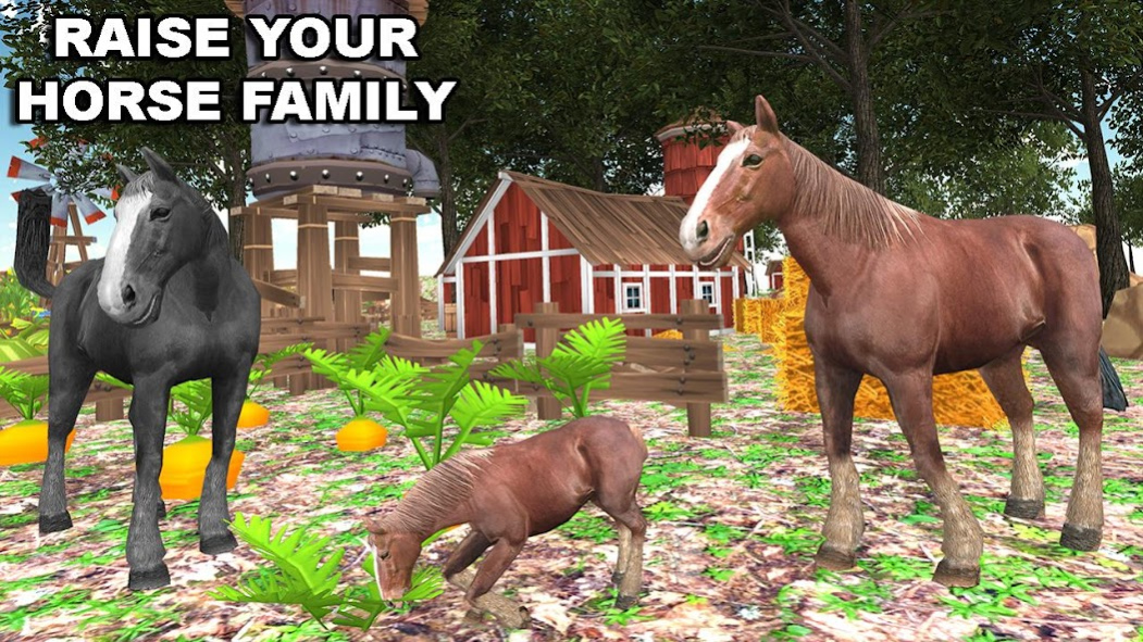 Horse Family Simulator 3D 1.0 Screenshot