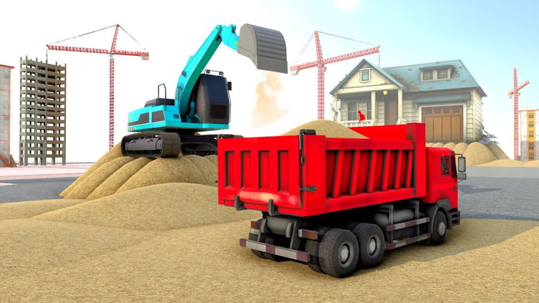 House Construction Truck Game 1.9 Screenshot