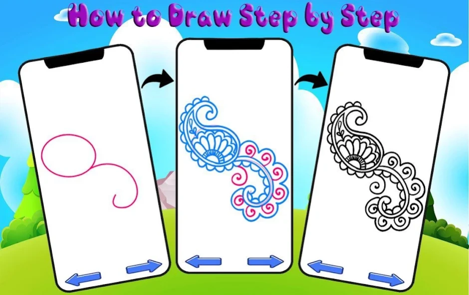 How to Draw Henna - Learn Draw 2.0 Screenshot