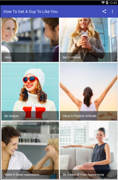 HOW TO GET A GUY TO LIKE YOU 1.0 Screenshot