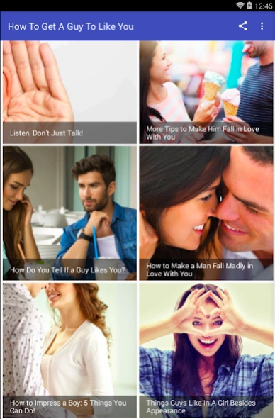 HOW TO GET A GUY TO LIKE YOU 1.0 Screenshot