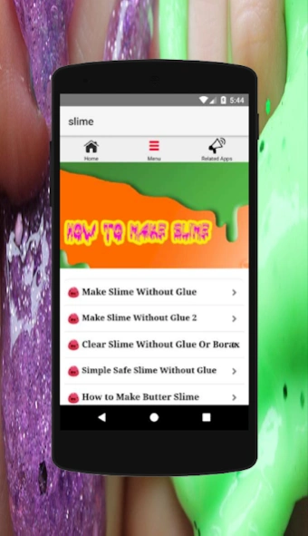 Make Slime without Glue, borax  Screenshot