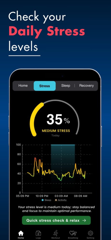 HRV Tracker & Stress Monitor 2.2.4 Screenshot