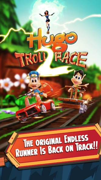 Hugo Troll Race 2: Rail Rush 2.4.0 Screenshot