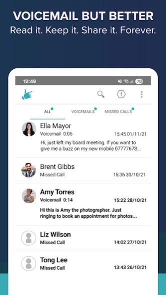 Hullomail Voicemail 6.0.1 Screenshot