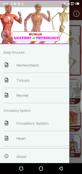 Human Anatomy and Physiology 2.0 Screenshot
