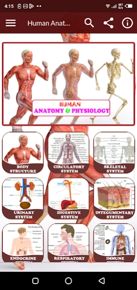 Human Anatomy and Physiology 2.0 Screenshot