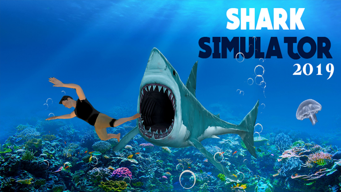 Hungry Shark Attack - Wild Shark Games 2019 - Download APK