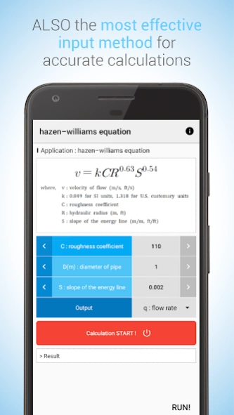 Hydraulic CALC 3.10 Screenshot
