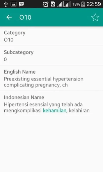 ICD 9 10 INDONESIA ENGLISH 4.0 Screenshot