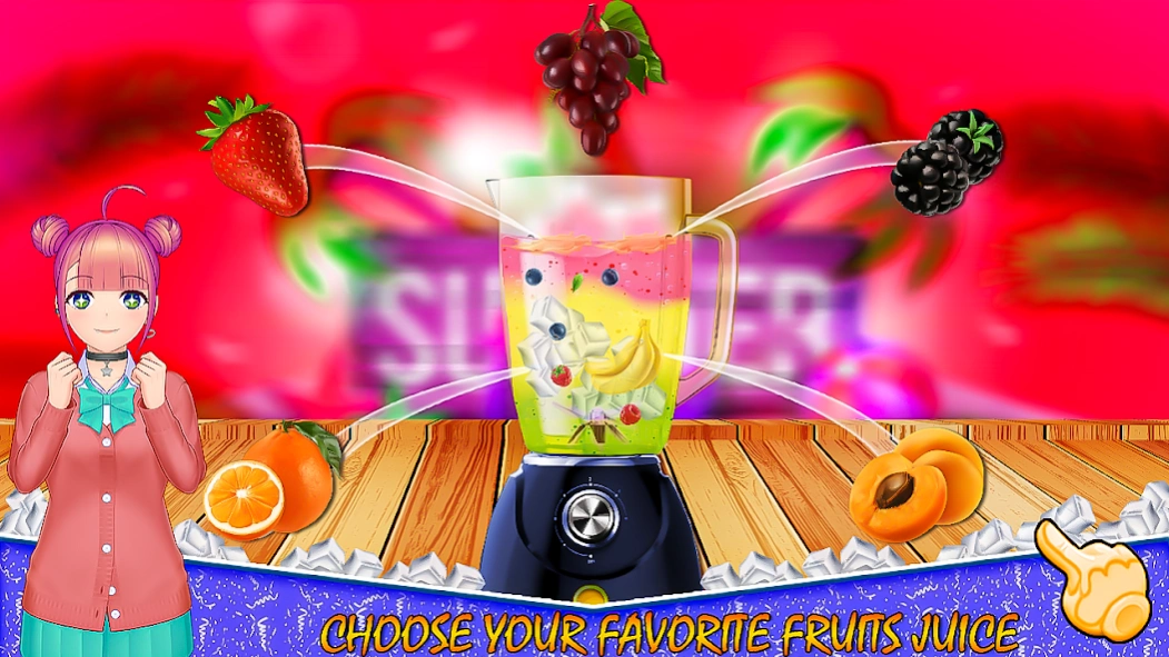 Ice Food & Juice Blender 3D  Screenshot