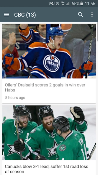 Ice Hockey News 1.5 Screenshot