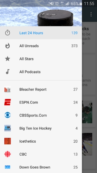 Ice Hockey News 1.5 Screenshot